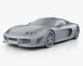 Noble M600 2014 3d model clay render