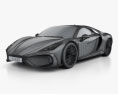 Noble M500 2022 3D 모델  wire render
