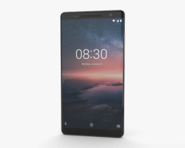 Nokia 8 Sirocco Black 3D model