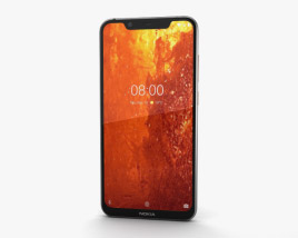 Nokia 8.1 Steel Copper 3D model