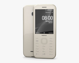 Nokia 8000 4G Cintrine Gold 3D model