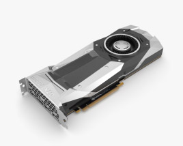 NVidia GeForce GTX 1080 TI Carte graphique Modèle 3D