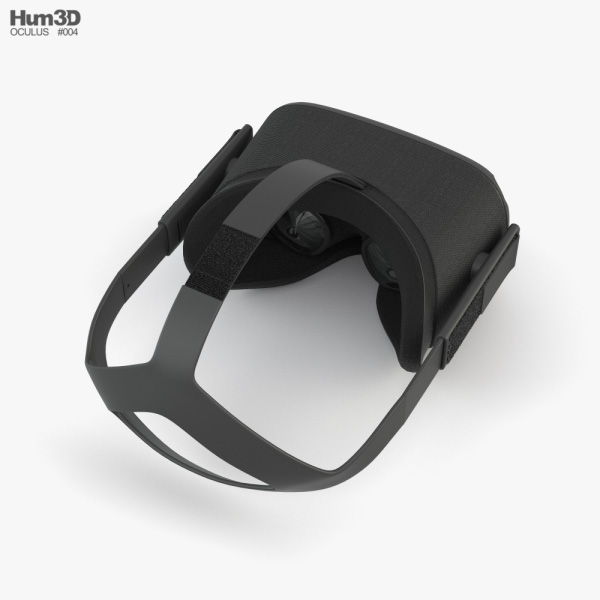 Oculus Quest 3D model - Electronics on Hum3D