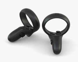 Oculus Touch コントローラ 2gen 3Dモデル