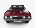 Oldsmobile Cutlass 442 (3817) Holiday coupe 1966 3D模型 正面图