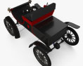 Oldsmobile Model R Curved Dash Runabout 1901 3D模型 顶视图