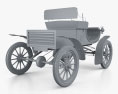 Oldsmobile Model R Curved Dash Runabout 1901 3D модель