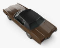 Oldsmobile Toronado (Y57) 1972 3d model top view