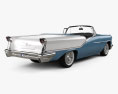 Oldsmobile Starfire 98 convertible 1957 3d model back view