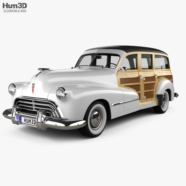 Oldsmobile Special 66/68 Station Wagon 1947 3D model