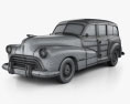 Oldsmobile Special 66/68 Station Wagon 1947 3d model wire render