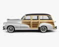 Oldsmobile Special 66/68 Station Wagon 1947 3d model side view