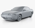 Oldsmobile Alero 2004 3D-Modell clay render