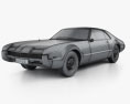 Oldsmobile Toronado 2022 3D模型 wire render