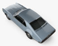 Oldsmobile Toronado 2022 3D模型 顶视图