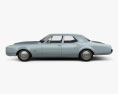 Oldsmobile 88 Delmont sedan 1967 3d model side view