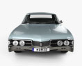 Oldsmobile 88 Delmont sedan 1967 3d model front view