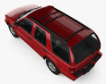 Oldsmobile Bravada 2001 3d model top view