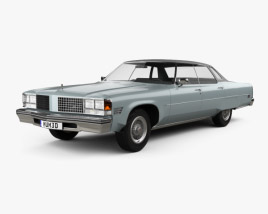 Oldsmobile 98 Regency 1976 3D model