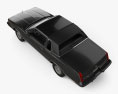 Oldsmobile Cutlass Supreme Brougham coupé 1992 3D-Modell Draufsicht
