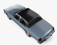Oldsmobile Delta 88 Royale 轿车 1985 3D模型 顶视图