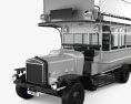 Omnibuswaden 37 typ Robert Kaufmann 1913 3D модель