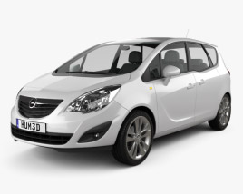 Opel Meriva B 2012 3D model