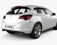 Opel Astra J 2011 3d model