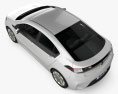 Opel Ampera 2014 3D模型 顶视图