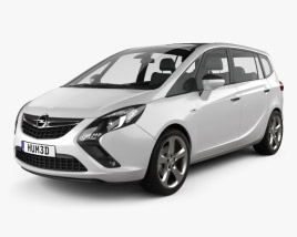 Opel Zafira Tourer 2015 3D 모델 