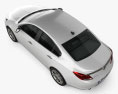 Opel Insignia sedan 2012 3d model top view
