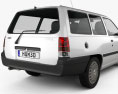 Opel Kadett E Caravan 3ドア 1991 3Dモデル