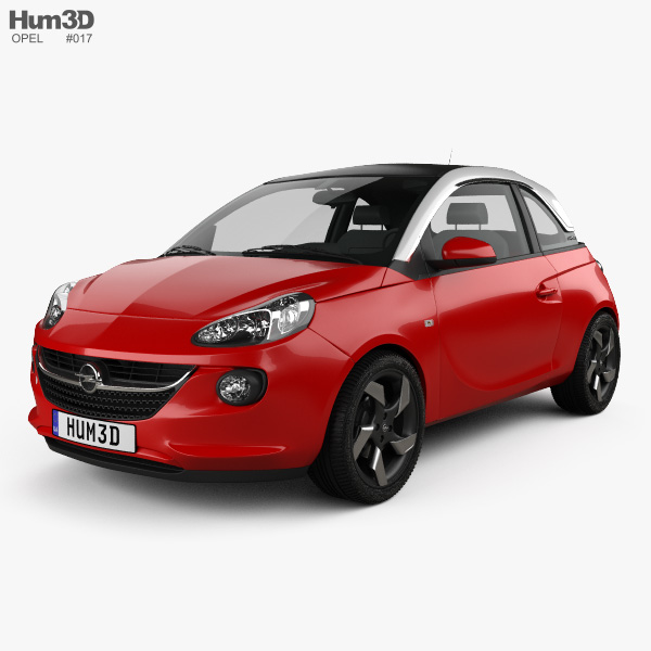 Opel Adam 2016 3D model
