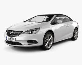 3D model of Opel Cascada (Cabrio) 2016