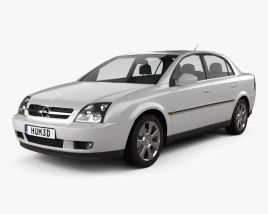 Opel Vectra sedan 2009 3D model