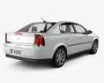 Opel Vectra 세단 2009 3D 모델  back view