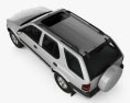 Opel Frontera (B) 2004 3d model top view