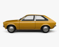 Opel Kadett City 1975 3d model side view