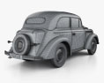 Opel Olympia (OL38) 1938 3D模型