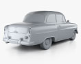 Opel Olympia Rekord 1956 3d model