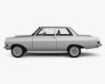 Opel Rekord (A) 2-door sedan 1963 3d model side view