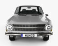 Opel Rekord (A) 2-door sedan 1963 3d model front view