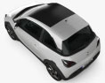 Opel Adam Rocks Concept 2014 3d model top view