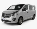 Opel Vivaro Passenger Van 2017 3d model