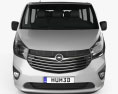Opel Vivaro Passenger Van 2017 3d model front view
