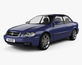 Opel Omega (B) sedan 2003 3D model