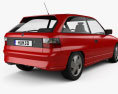 Opel Astra (F) 3 portas GSi 1991 Modelo 3d