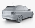 Opel Astra (F) 3-door GSi 1998 3d model