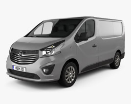 Opel Vivaro Panel Van L1H1 2017 3D model