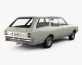 Opel Rekord (C) Caravan 1967 3d model back view